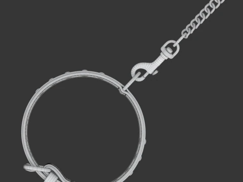 Dog Collar 3D Model