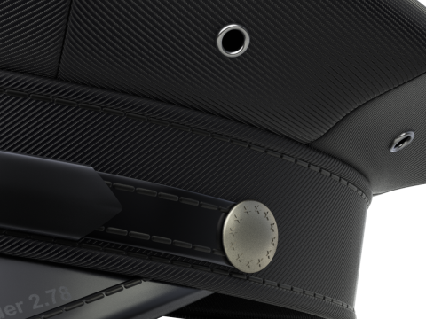Driver Cap Model 3D