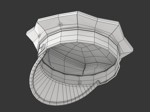 Driver Cap Model 3D