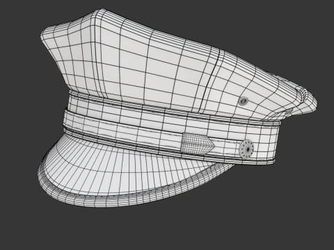 Driver Cap 3D Model