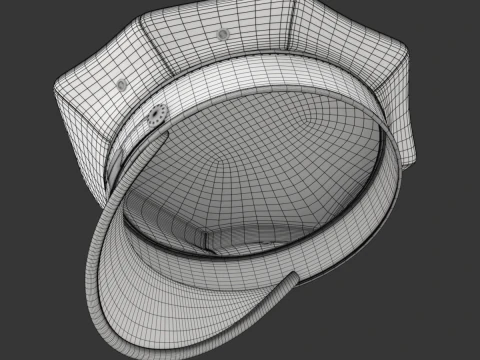 Driver Cap 3D Model