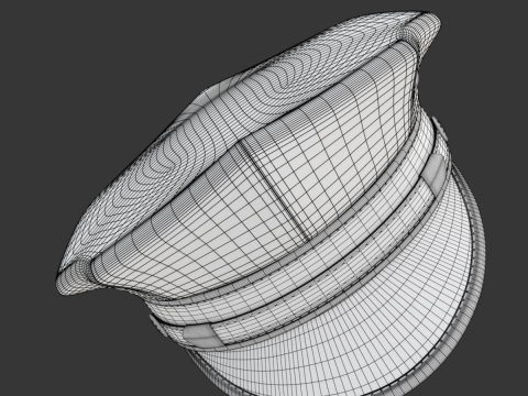 Driver Cap Model 3D