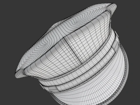 Driver Cap 3D Model