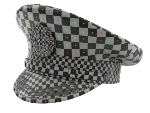 Kapelusz Kapitana Marynarki Wojennej Model 3D