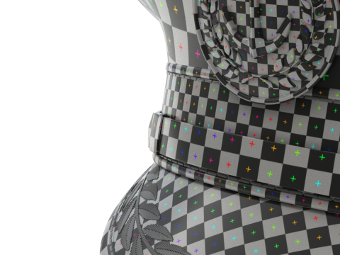 Navy Captain Hat 3D-Modell