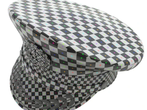 Kapelusz Kapitana Marynarki Wojennej Model 3D