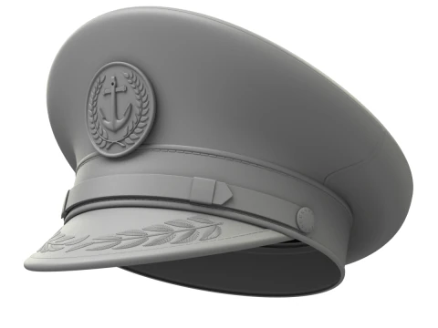 Kapelusz Kapitana Marynarki Wojennej Model 3D