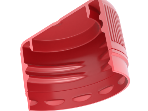 Bottle Cap Set 3D Model