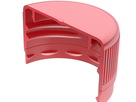 Bottle Cap Set 3D Model