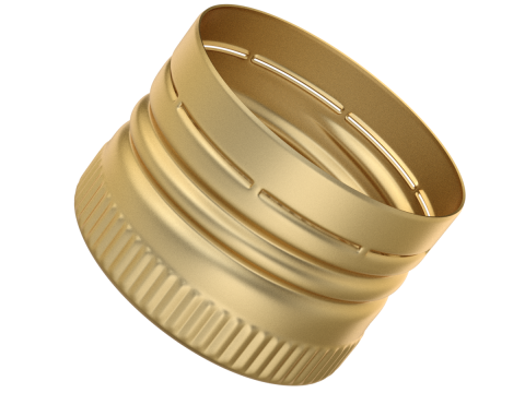 Bottle Cap Set 3D Model