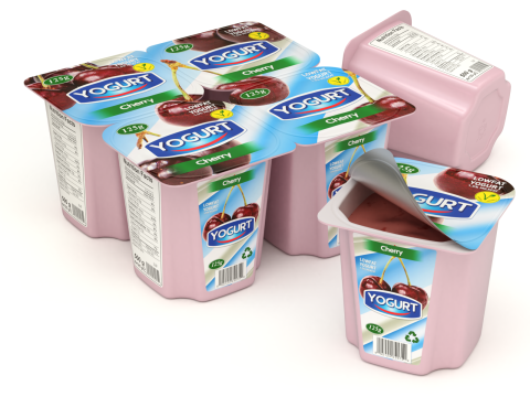 Fruit Yogurt 3D Модель