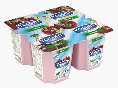 Fruit Yogurt 3D Модель
