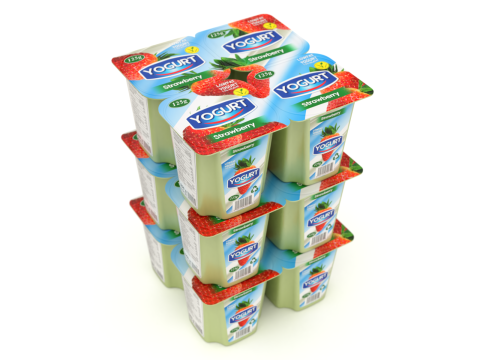 Fruit Yogurt 3D Модель