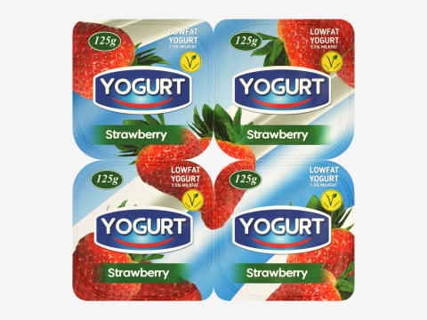 Fruit Yogurt 3D Модель