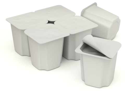 Fruit Yogurt 3D Модель