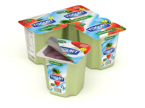 Fruit Yogurt 3D Модель