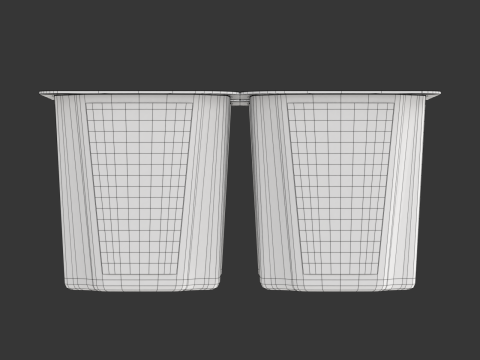 Fruit Yogurt 3D Модель