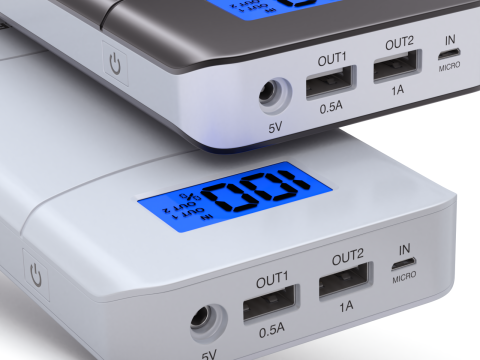 Power Bank 3D-Modell