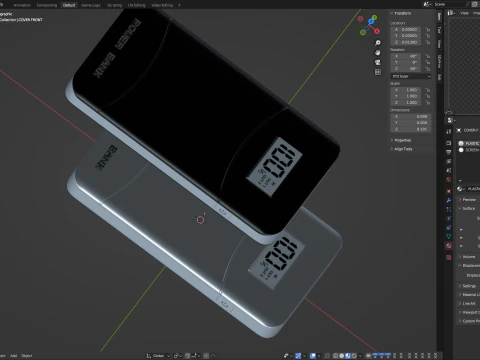Power Bank 3D Model