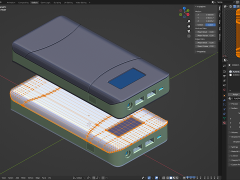 Power Bank 3D-Modell