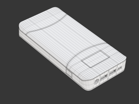 Power Bank 3D-Modell