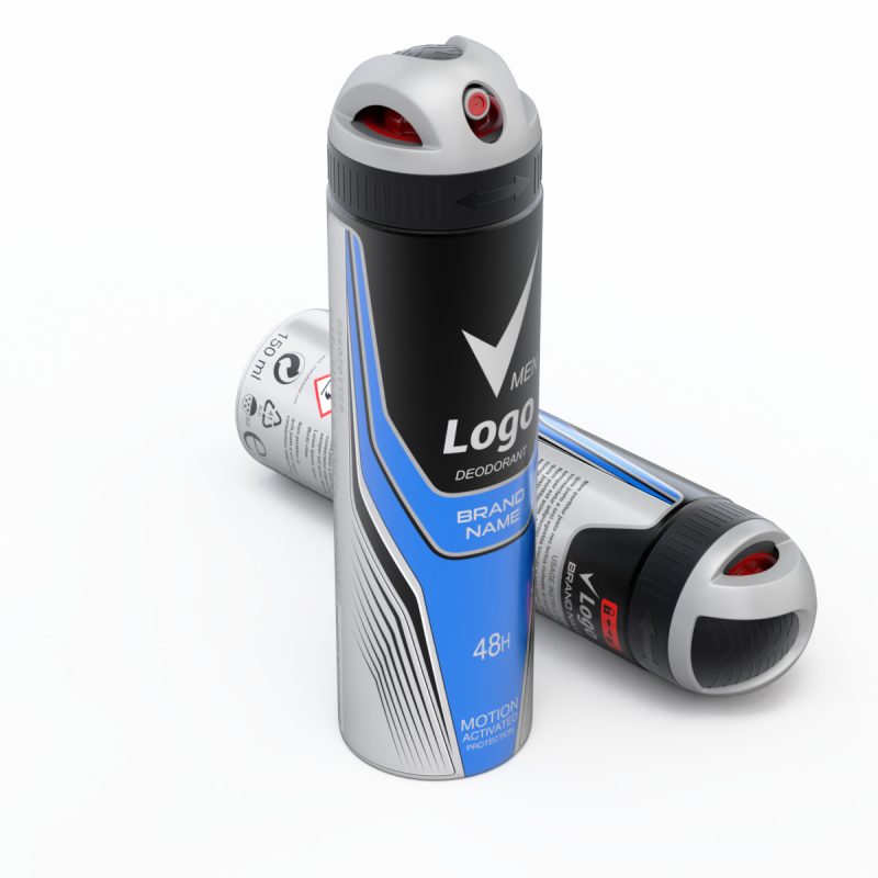 Deodorant Can Model 3D .c4d .max .obj .3ds .fbx .stl .blend