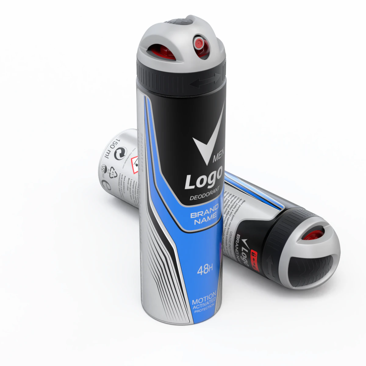 Bo&icirc;te de d&eacute;odorant Modèle 3D .c4d .max .obj .3ds .fbx .stl .blend 