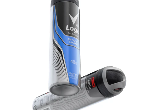 Bo&icirc;te de d&eacute;odorant Modèle 3D