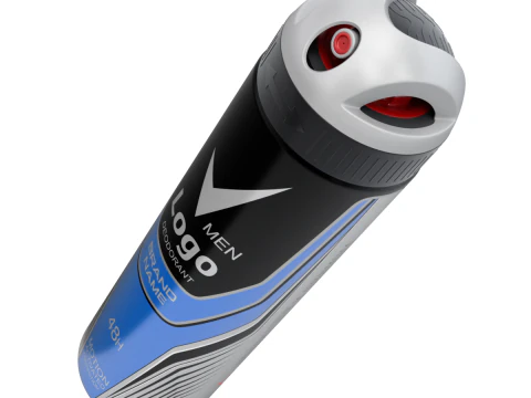 Bo&icirc;te de d&eacute;odorant Modèle 3D