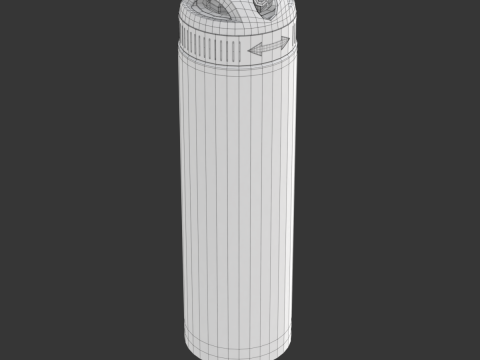 Deodorant Can Model 3D