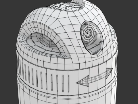 Bo&icirc;te de d&eacute;odorant Modèle 3D