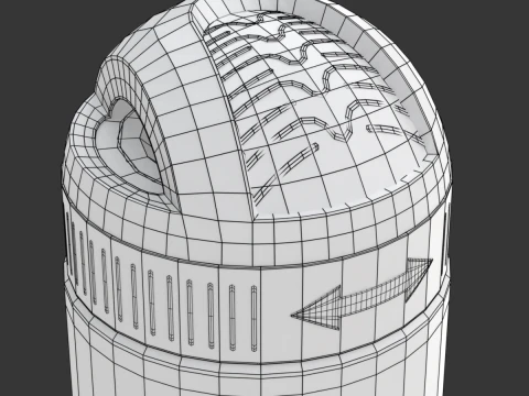Bo&icirc;te de d&eacute;odorant Modèle 3D