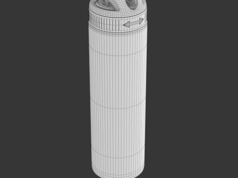 Bo&icirc;te de d&eacute;odorant Modèle 3D