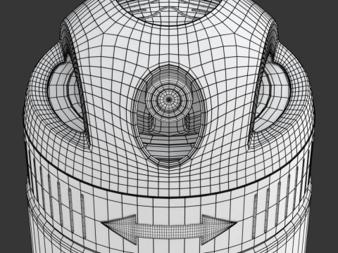 Bo&icirc;te de d&eacute;odorant Modèle 3D