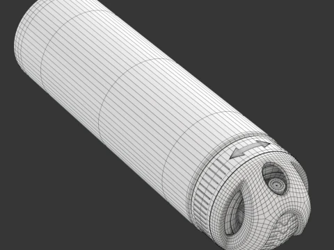 Bo&icirc;te de d&eacute;odorant Modèle 3D