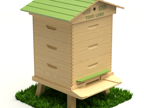 Bee Hive 3D Модель