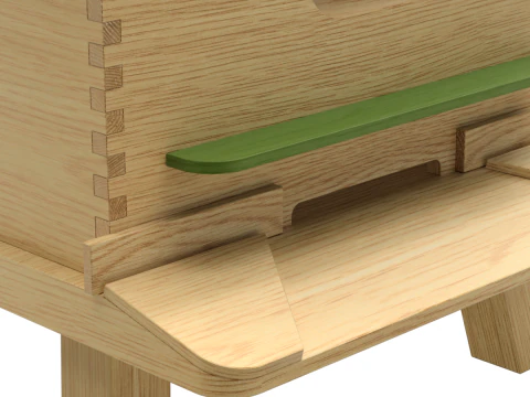 colmena de abejas Modelo 3D