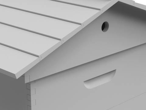 Bee Hive 3D Model