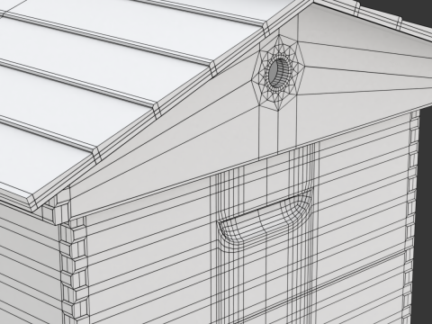 Bee Hive 3D Model