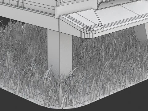 colmena de abejas Modelo 3D