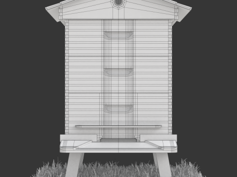 Bee Hive 3D Model