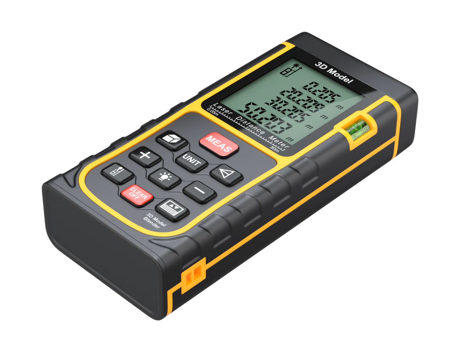 Misuratore di distanza laser Modello 3D .c4d .max .obj .3ds .fbx .stl .blend 