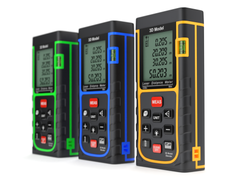 Laser Distance Meter 3D Модель