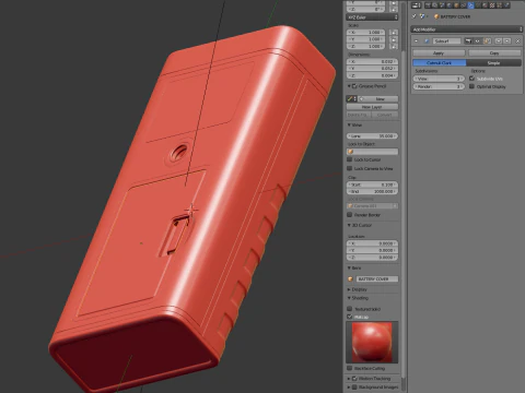 Misuratore di distanza laser Modello 3D