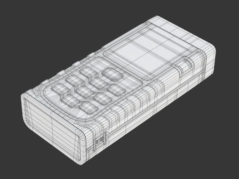 Misuratore di distanza laser Modello 3D