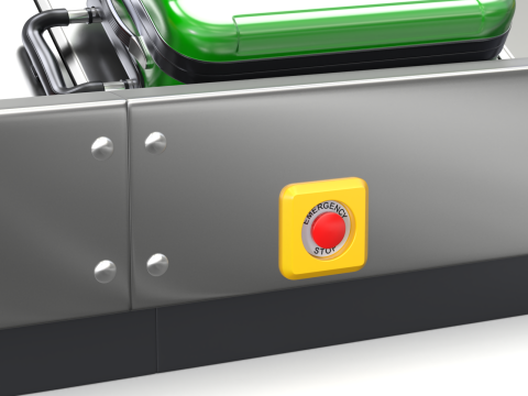 Airport Claim Transporter with Baggage 3D मॉडल