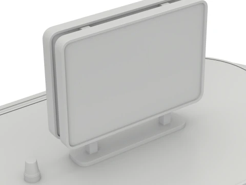 Airport Claim Transporter with Baggage 3D Model