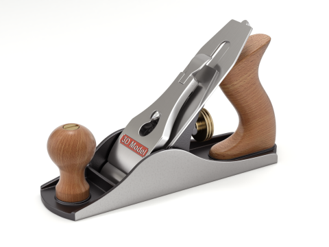 Wood Plane Model 3D