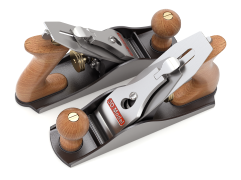 Wood Plane 3D मॉडल