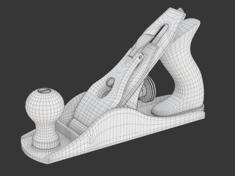 Wood Plane 3D मॉडल